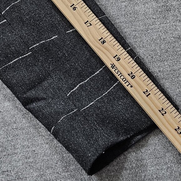 Sandro Blazer Women 38/M Gray Lined France Buttons LS Office Capsule VTG Classic - Picture 7 of 16